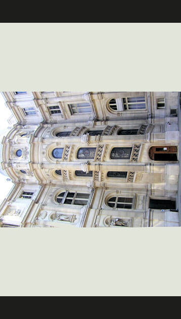 L'escalier &agrave; vis