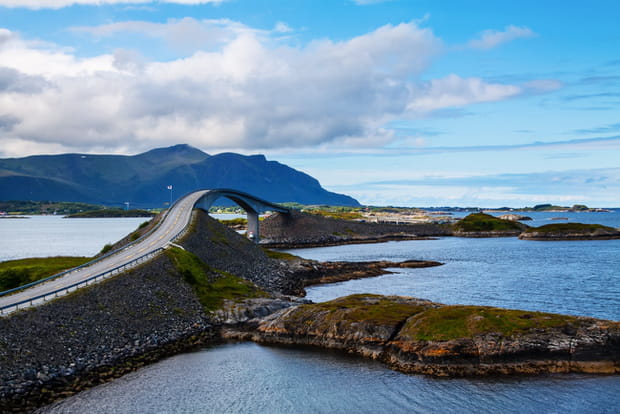 La route de l’Atlantique en Norvège