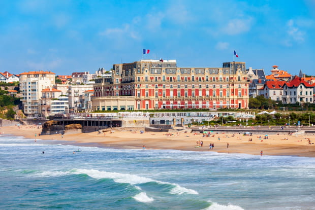 L'Hôtel du Palais, un 5 étoiles avec vue sur mer à Biarritz