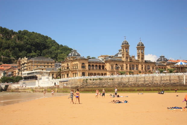 Se baigner dans la Concha