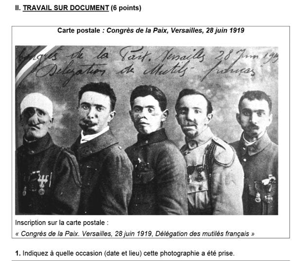 brevet sujet histoire