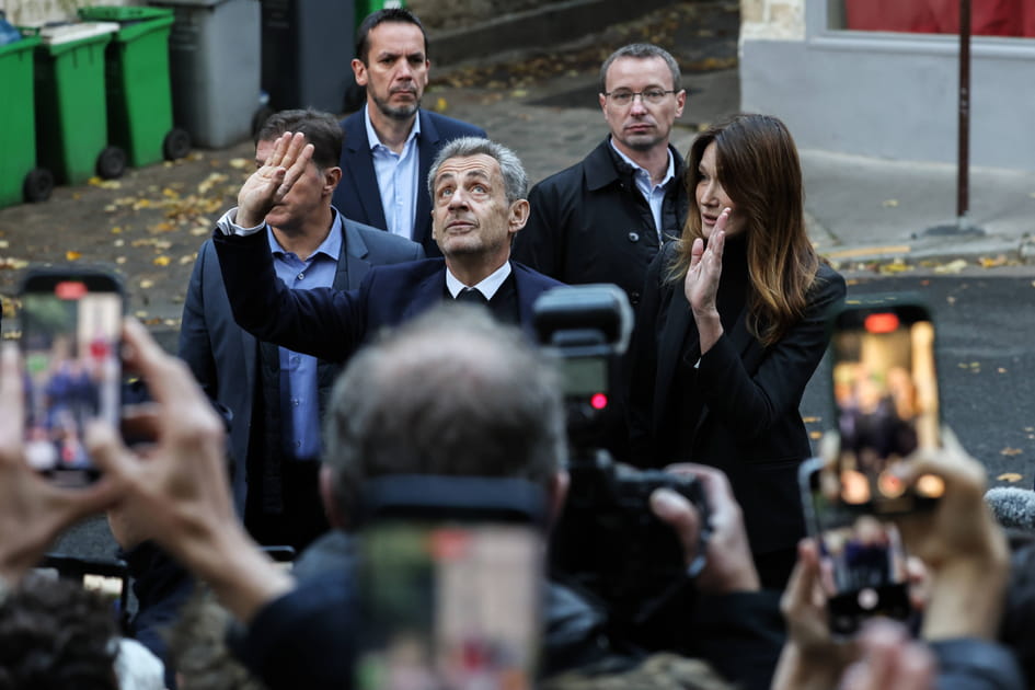 Nicolas Sarkozy remercie ses proches et anonymes venus le soutenir
