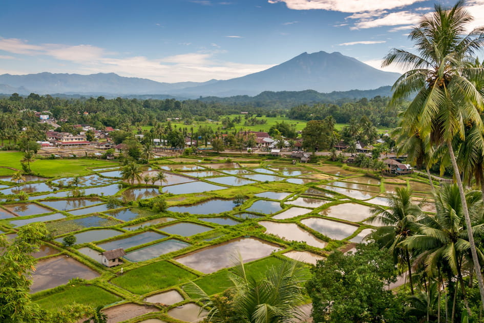 Sumatra sur l'&eacute;quateur