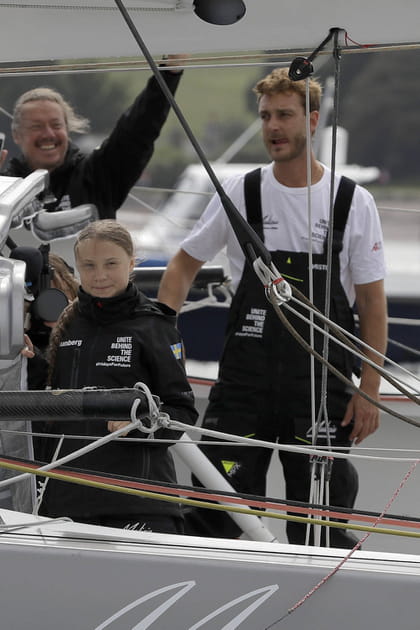 Elle a navigu&eacute; avec le fils de la princesse de Monaco