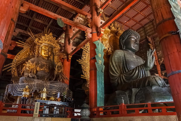 Le temple de Tôdai-ji, la plus grande construction en bois du monde