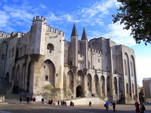 Le Palais des Papes, plus grand palais gothique au monde