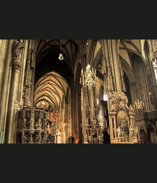 Int&eacute;rieur de la cath&eacute;drale