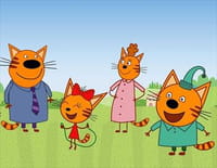 La famille Chat : Notre premier vol en avion !