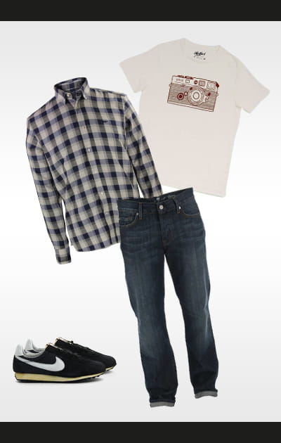 Le look du mec de Bref.