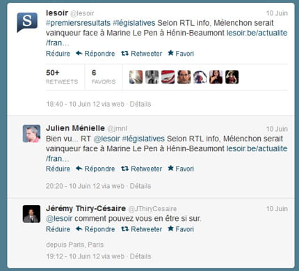 le soir bourde