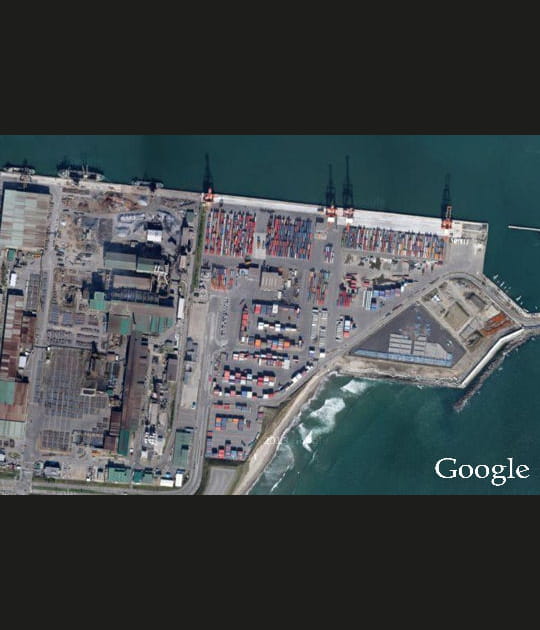 Le port de Sendai aujourd'hui