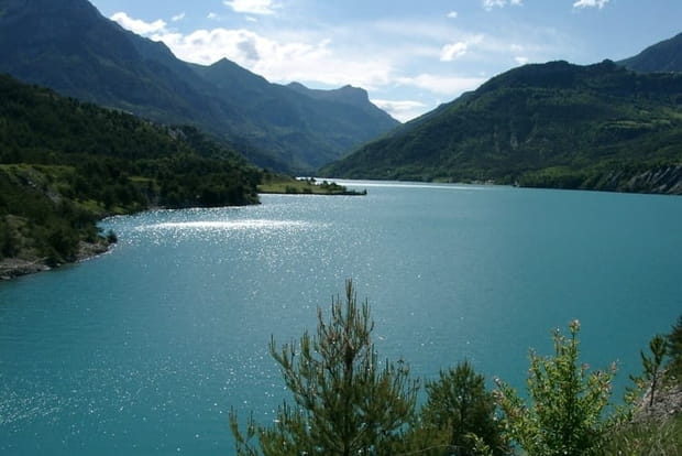 Le lac artificiel de Serre-Ponçon