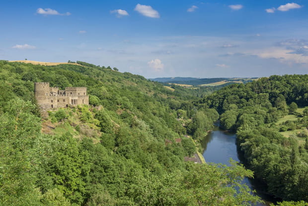 Les Gorges de la Sioule dans l'Allier