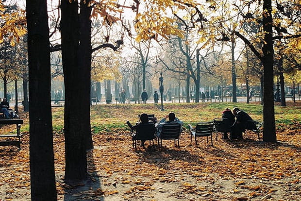 Une pause aux Tuileries