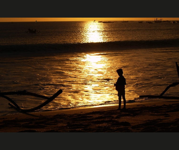 Bali au cr&eacute;puscule