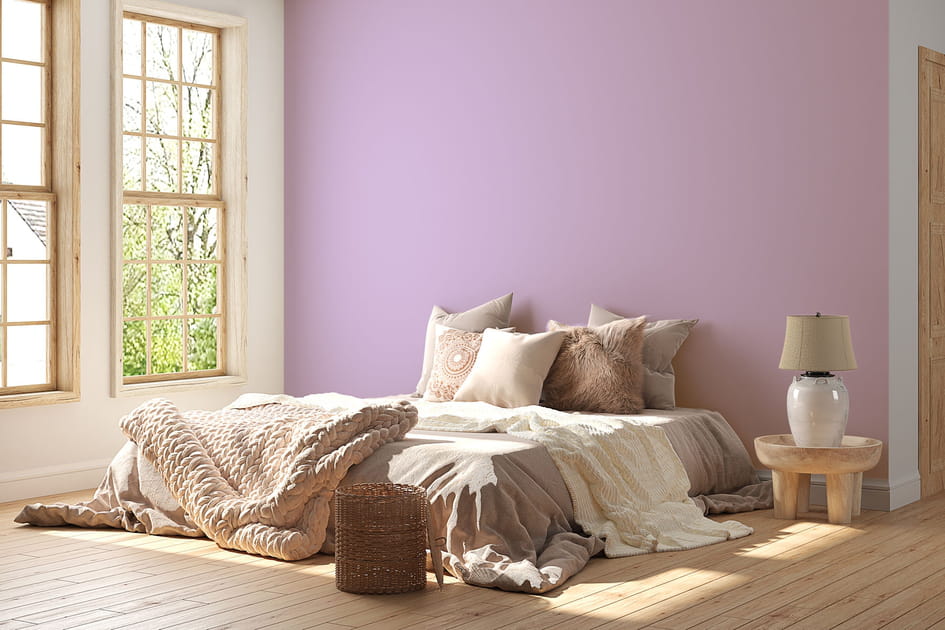Le violet dans le maison&nbsp;: top ou flop&nbsp;?
