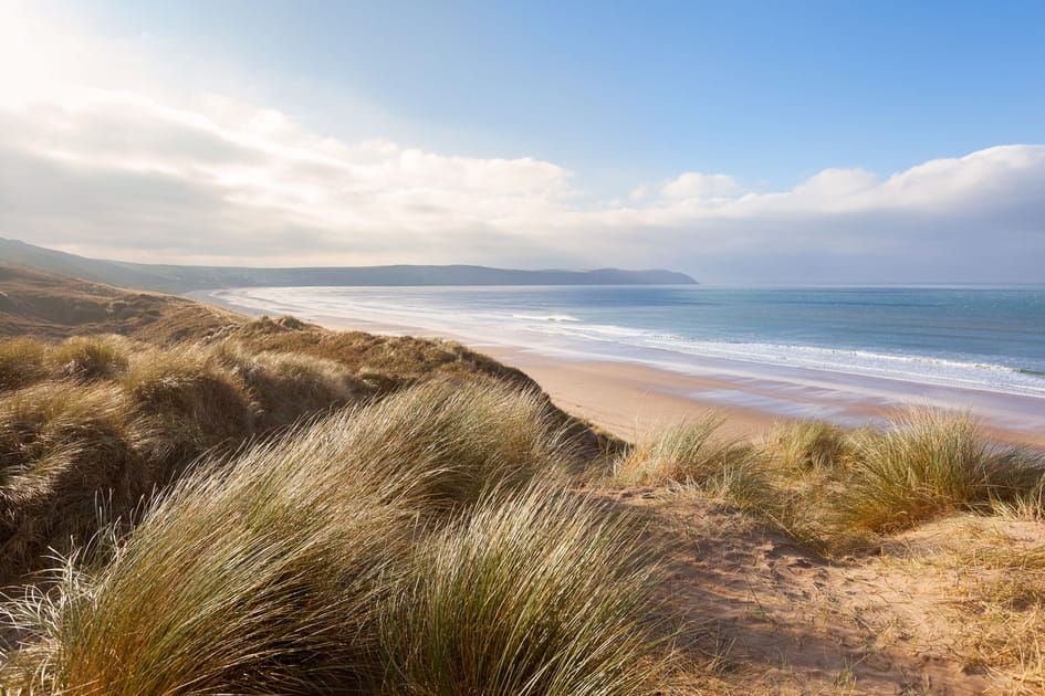 Woolacombe Beach, au Royaume-Uni