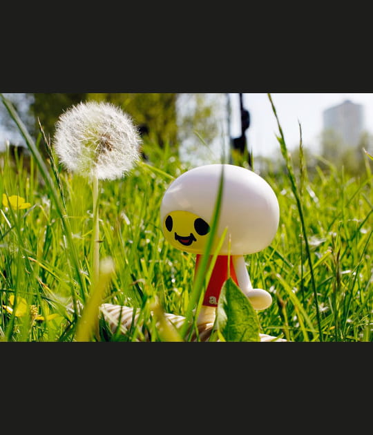 A le printemps