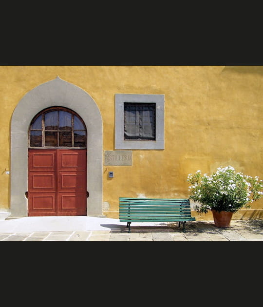 Fa&ccedil;ade dans la Certosa di Galluzzo