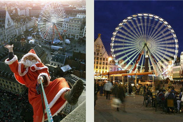 Un Père Noël cascadeur
