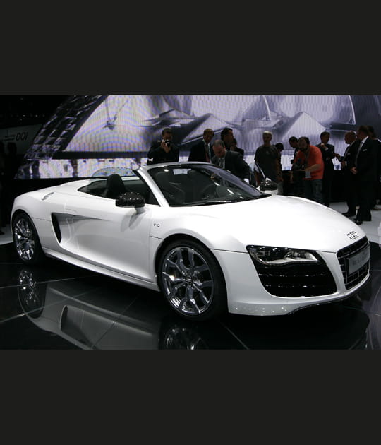 L'Audi R8&nbsp;V10&nbsp;Spyder