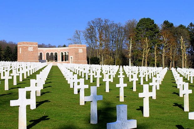 Le cimetière américain de Seringes-et-Nesles, Picardie