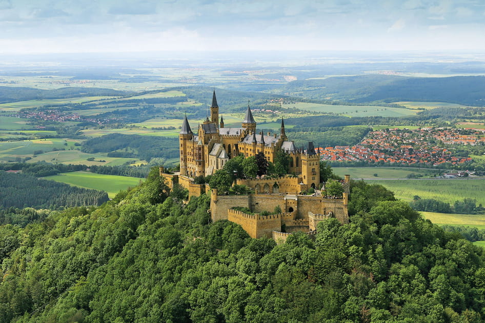 Ch&acirc;teau de Hohenzollern dans le Bade-W&uuml;rttemberg
