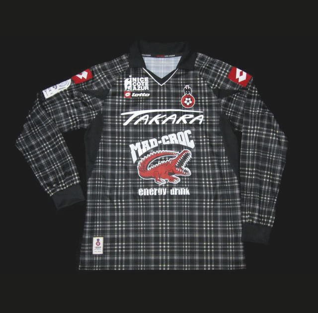 Maillot de Nice en 2010