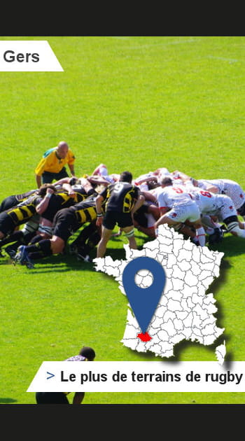 32 &ndash; Gers&nbsp;: le&nbsp;plus grand nombre d&rsquo;&eacute;quipements de&nbsp;rugby