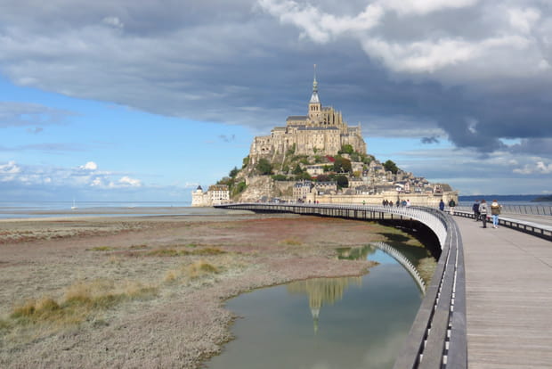 La baie du Mont-Saint-Michel et ses somptueuses lumières d'automne
