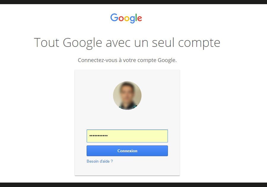 Connectez-vous &agrave; votre compte Google