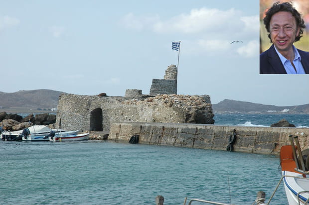 Stéphane Bern à Paros