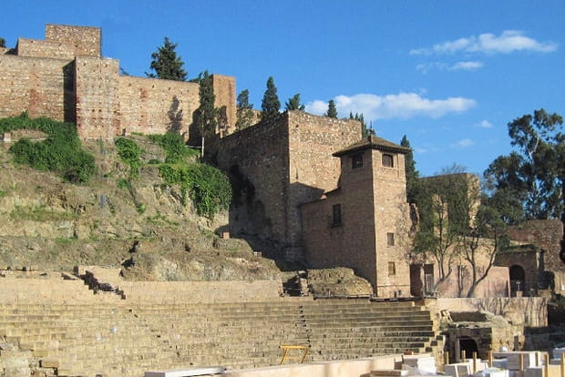 L'Alcazaba, forteresse de Malaga