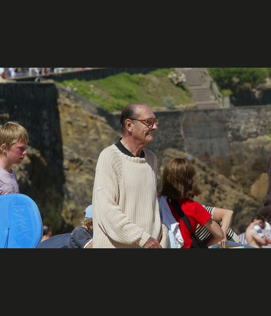 Jacques Chirac &agrave; Biarritz