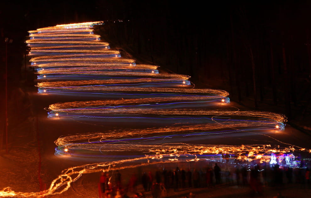 Torches skieuses