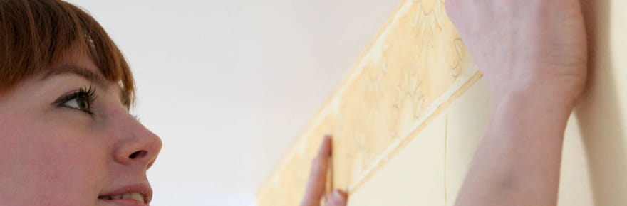Poser une frise murale en papier peint&nbsp;: les &eacute;tapes cl&eacute;s