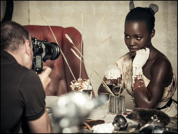 L'actrice mexicaine-kényane Lupita Nyong'o dans le Calendrier Pirelli 2018