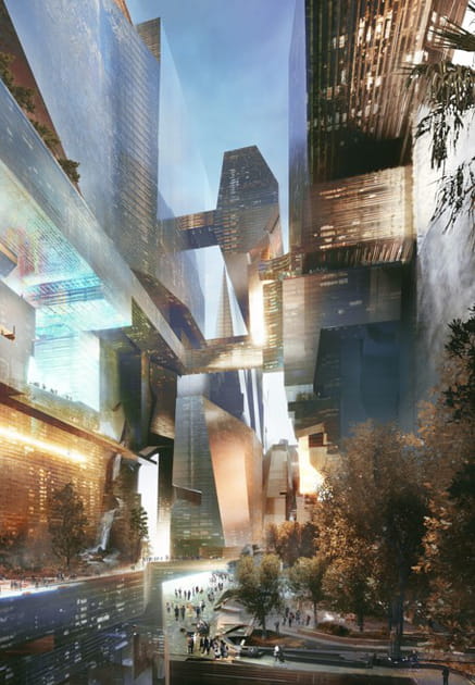 Projet The Line&nbsp;: la ville pens&eacute;e sur 3&nbsp;niveaux
