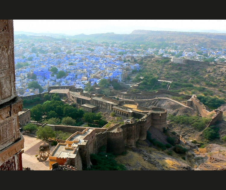 Le fort de Mehrangarh en Inde