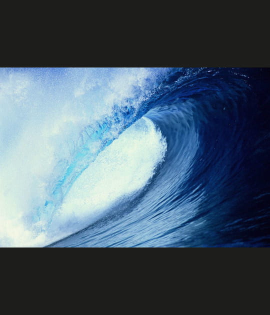 Vague au large des &icirc;les Fidji