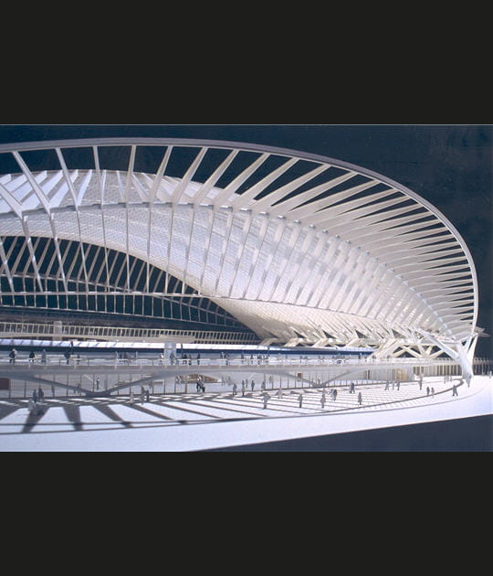 Une oeuvre de Santiago Calatrava