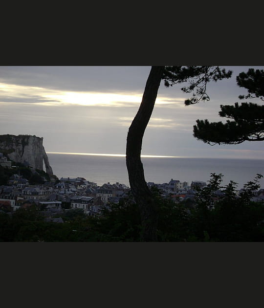 Jeu d'ombre &agrave; l'horizon