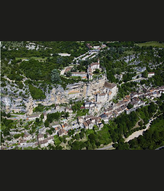 Rocamadour, village perch&eacute;