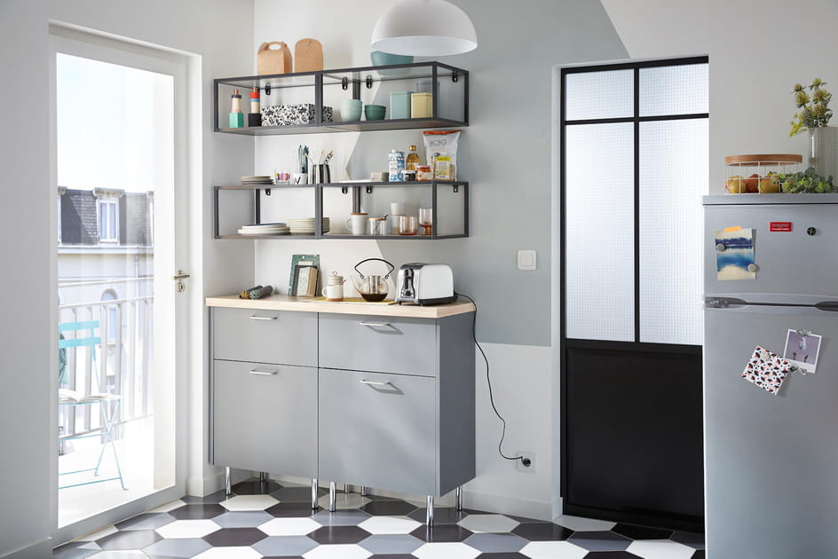 Un carrelage hexagonal