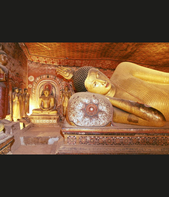 Le Temple d'Or de Dambulla