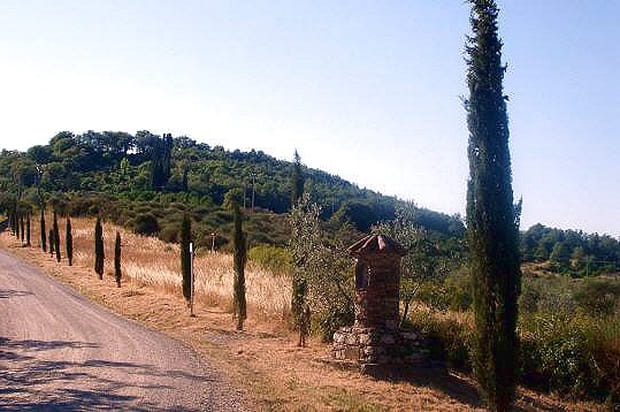 Sur la route de Montepulciano