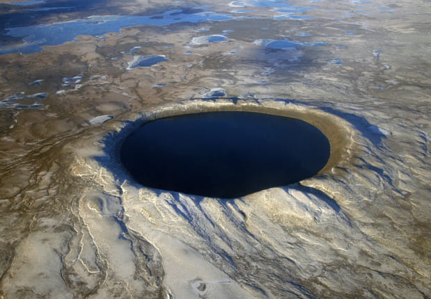 Le cratère des Pingualuit, au Canada