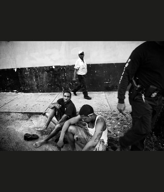 Contr&ocirc;le de police &agrave; Miami