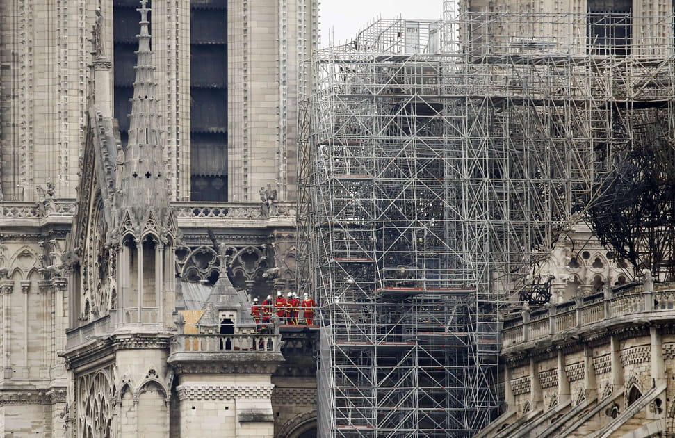 Les photos de Notre-Dame apr&egrave;s les flammes