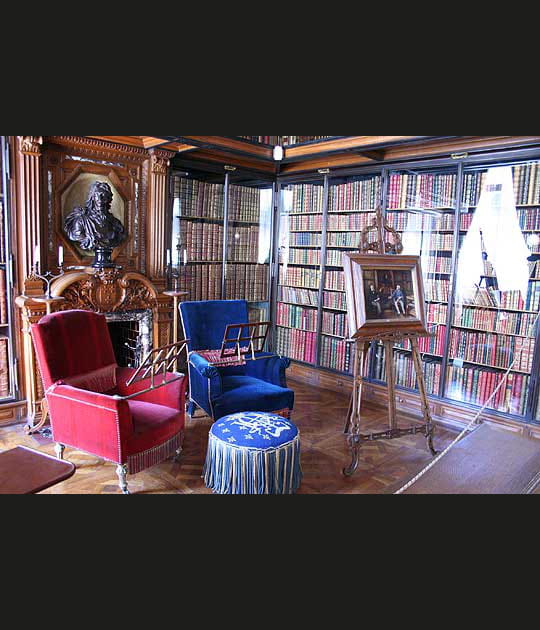 La bibiloth&egrave;que du duc d'Aumale